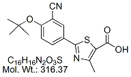 Febuxostat T-Butyl Ether Acid Impurity